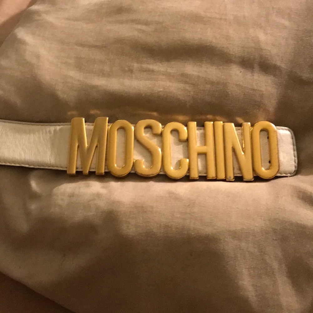 Moschino Milano belt